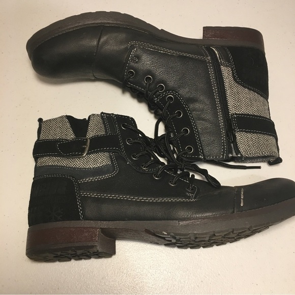 Steve Madden Boots Size 40.5 Black - Picture 10 of 11